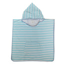 Pure Zone Kids Poncho - Aqua Stripe - 65x65cm
