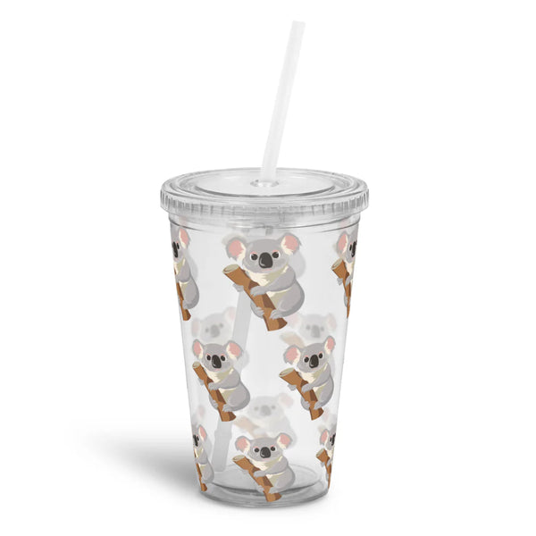 Koala Branch Drink Cup With Straw - 500ml