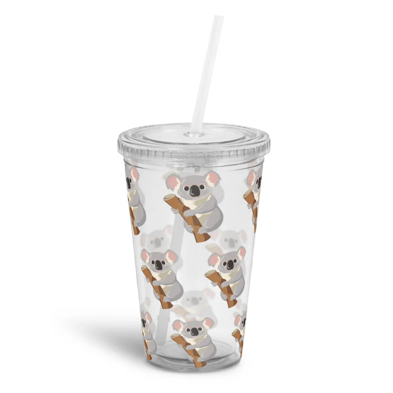 Koala Branch Drink Cup With Straw - 500ml