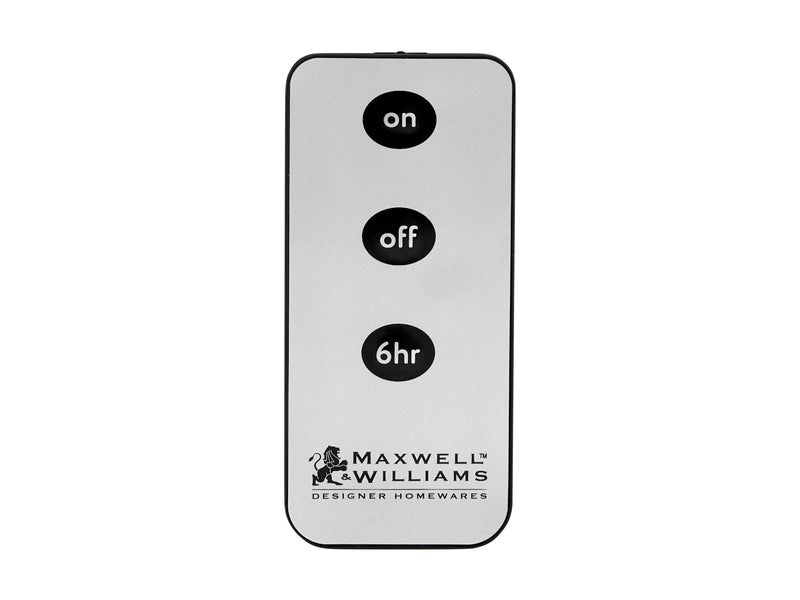 Maxwell & Williams Let's Get Lit Led Candle Remote - Black