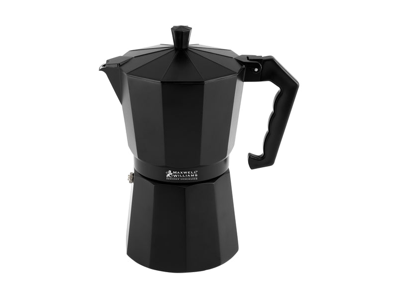 Maxwell & Williams Blend Traditional Stovetop Espresso Maker 9cup - Black