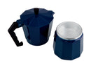 Maxwell & Williams Blend Traditional Stovetop Espresso Maker 9cup - Navy