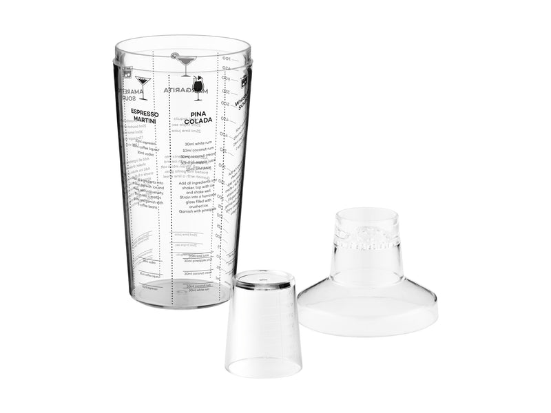 Maxwell & Williams Cocktail & Co. Cocktail Recipe Shaker - 700ml