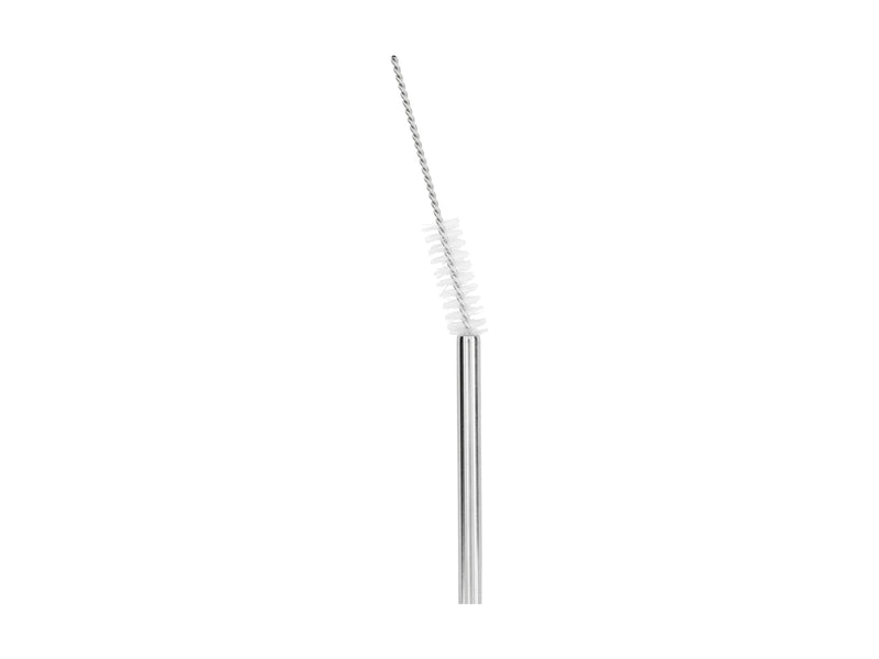 Maxwell & Williams Cocktail & Co Reusable 4pc Cocktail Straws With Brush Set - Stainless Steel