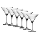 Krosno Avant-Garde Lumi Martini Glasses 240ml Set of 6 (Made in Poland)