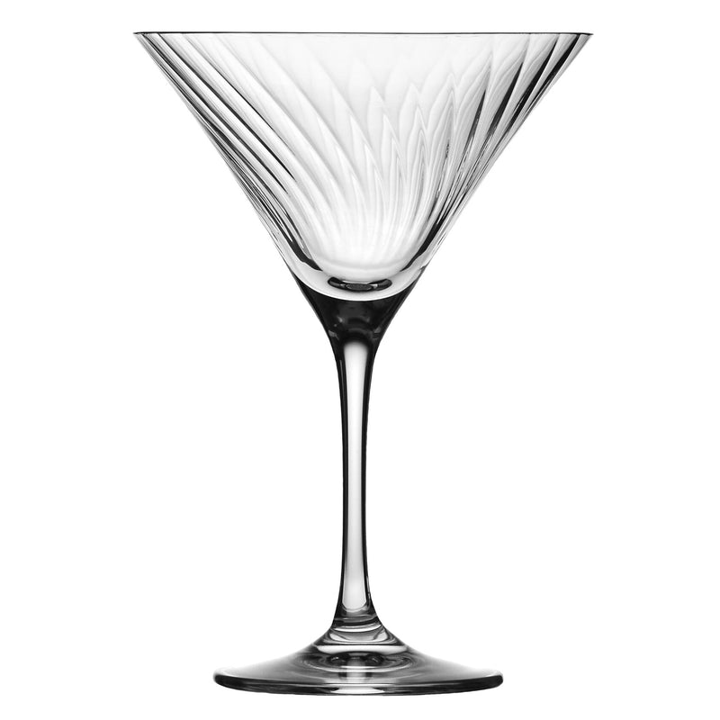 Krosno Avant-Garde Lumi Martini Glasses 240ml Set of 6 (Made in Poland)