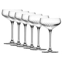 Krosno Avant-Garde Lumi Cocktail Glasses 290ml Set of 6 (Made in Poland)
