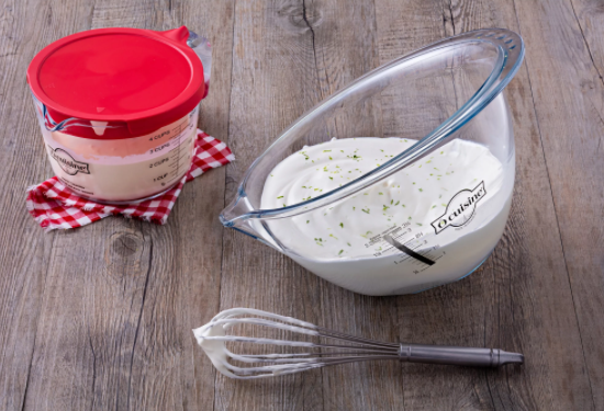 O'Cuisine Borosilicate Measuring Jug With Lid 1L/4 Cups (Made in France)