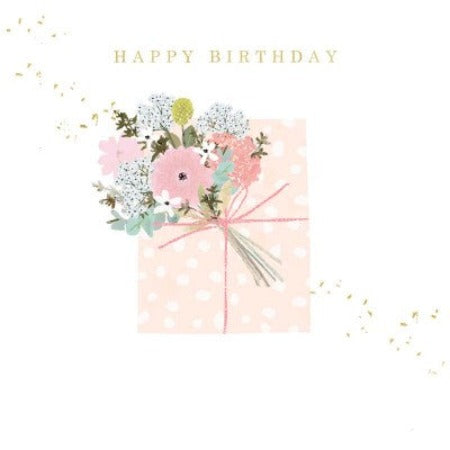 Happy Birthday - Present - Card 15.5x15.5cm