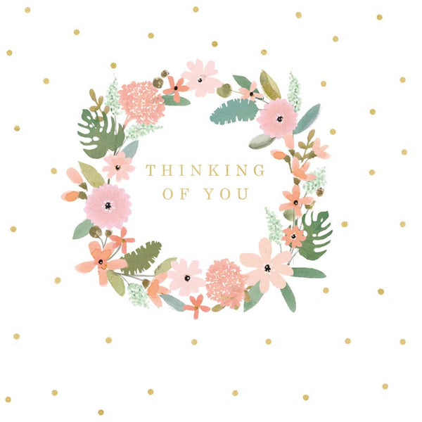 Thinking Of You - Notecard - 10x10cm