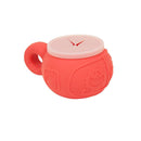 Marcus & Marcus Silicone Snack Bowl - Marcus The Lion - Red