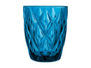 Casa Domani Deanna Double Old Fashion Glass Set of 4 - Blue