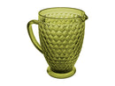 Casa Domani Caterina Glass Jug 1.3L - Green - Gift Boxed