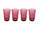 Casa Domani Gabriella Highball Glasses - Set of 4 - Pink