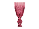 Casa Domani Gabriella Champagne Flute Glasses - Set of 4 - Pink