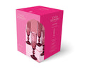 Casa Domani Gabriella Champagne Flute Glasses - Set of 4 - Pink