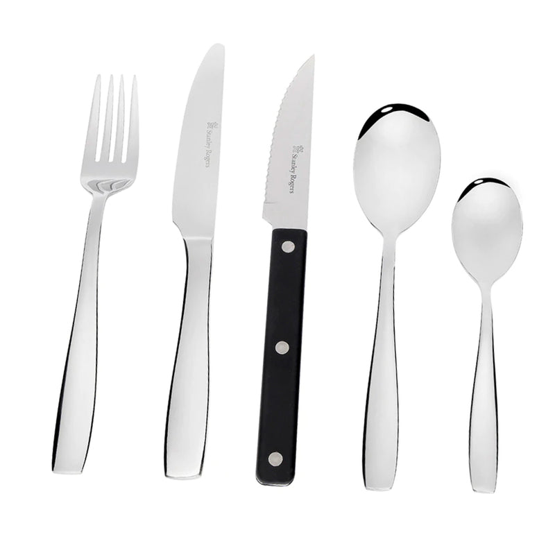 Stanley Rogers Amsterdam Cutlery Set Stainless Steel - 40pc