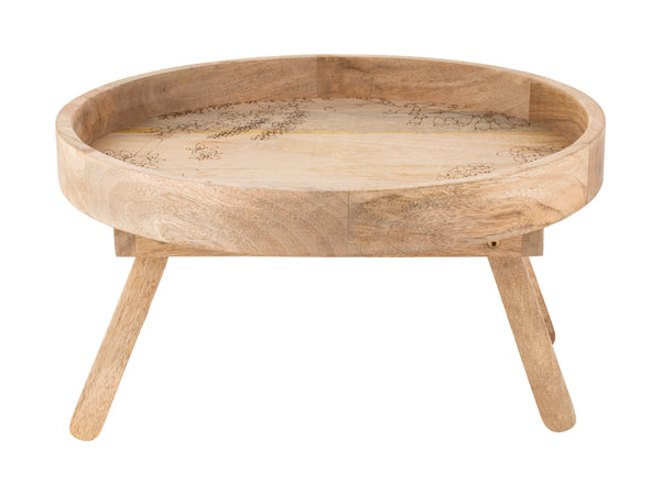 Maxwell & Williams Wildflowers Round Serving Tray/Picnic Table - 45x24x5cm