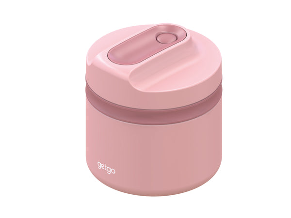 Maxwell & Williams GetGo Double Wall Insulated Food Container 500ml - Pink - Gift Boxed