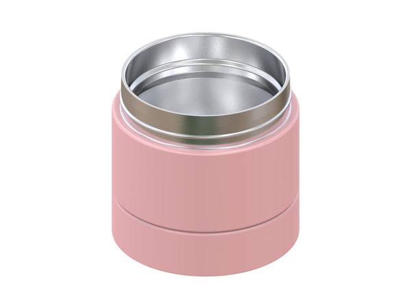 Maxwell & Williams GetGo Double Wall Insulated Extender For GetGo Food Containers 500ml - Pink - Gift Boxed