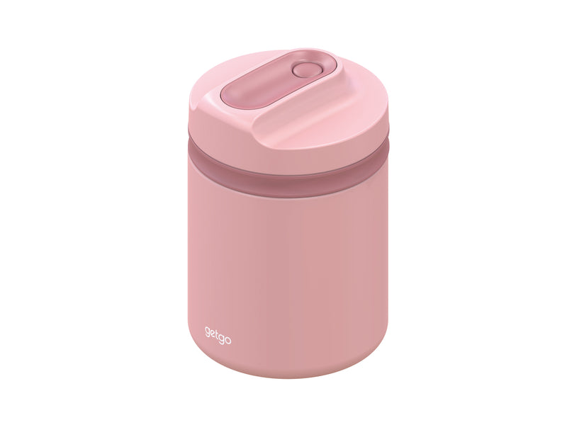 Maxwell & Williams GetGo Double Wall Insulated Food Container 1Lt - Pink - Gift Boxed