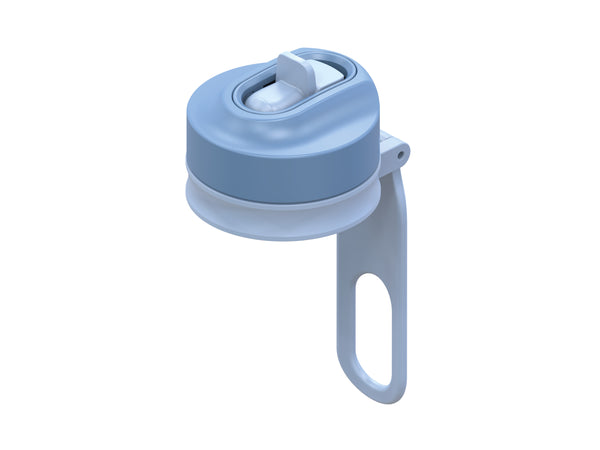 Maxwell & Williams GetGo Sip Lid With Straw (For GetGo Bottles) - Blue