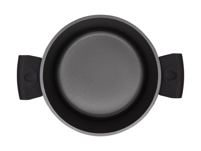Maxwell & Williams Cast Lite Non-Stick Casserole 20cm / 2.4L Gift Boxed - Black
