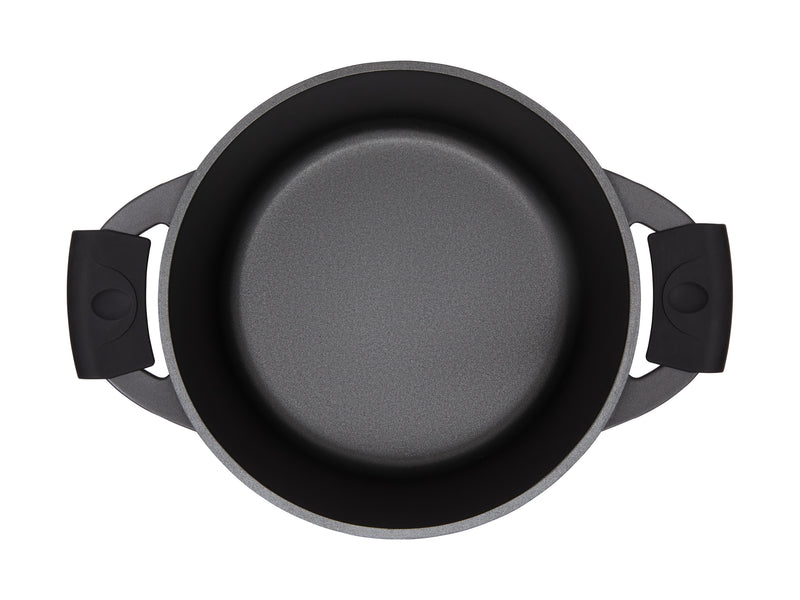 Maxwell & Williams Cast Lite Non-Stick Casserole 24cm / 4.2L Gift Boxed - Black