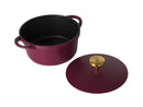 Maxwell & Williams Cast Lite Non-Stick Casserole 20cm / 2.4L Cherry Gift Boxed