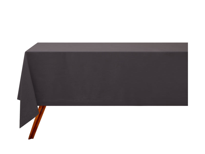 Maxwell & Williams 230x150cm Charcoal Cotton Classics Rectangular Tablecloth