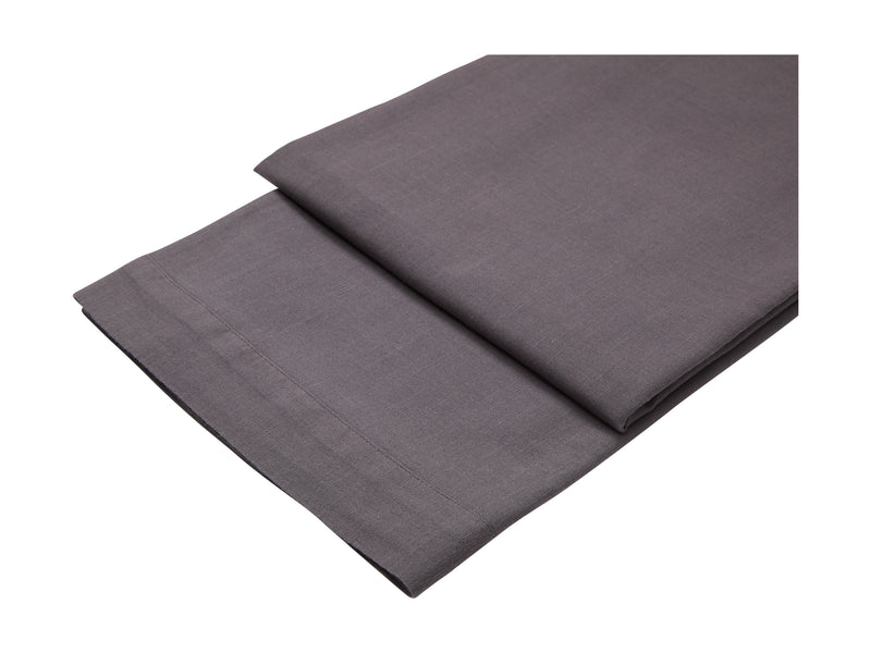 Maxwell & Williams 230x150cm Charcoal Cotton Classics Rectangular Tablecloth