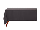 Maxwell & Williams 300x150cm Charcoal Cotton Classics Rectangular Tablecloth