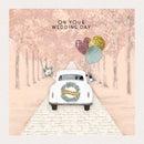 On Your Wedding Day ..... Just Married - Card 15.5x15.5cm