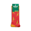 Kangaroo Sole Mates Socks - Red