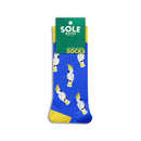 Cockatoo Sole Mates Socks - Blue