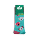 Koala Sole Mates Socks - Turquoise