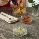 Pasabahce Elysia Glass Serving Bowl Set of 4 Clear Glass Bowls - 235ml