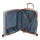 Pierre Cardin Hard Shell Suitcase Cabin - Blue