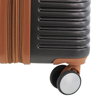 Pierre Cardin Hard Shell Suitcase - Large - Charcoal