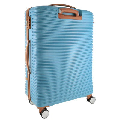 Pierre Cardin Hard Shell Suitcase - Medium- Blue