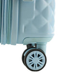 Pierre Cardin Hard Shell 4 Wheel Suitcase Cabin Blue - 54cm