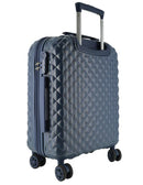 Pierre Cardin Hard Shell 4 Wheel Suitcase Cabin Teal - 54cm