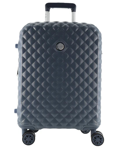 Pierre Cardin Hard Shell 4 Wheel Suitcase Cabin Teal - 54cm