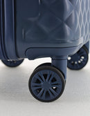 Pierre Cardin Hard Shell 4 Wheel Suitcase Cabin Teal - 54cm