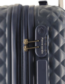 Pierre Cardin Hard Shell 4 Wheel Suitcase Cabin Teal - 54cm