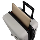 Pierre Cardin Hard Shell Suitcase Cabin 54cm - Snow