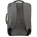 Pierre Cardin Laptop Backpack - Grey - Top & Side Handle