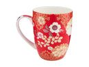 Maxwell & Williams Kimono Mug 400ml - Red - Gift Boxed