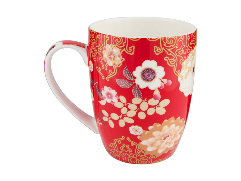 Maxwell & Williams Kimono Mug 400ml Gift Boxed - Red
