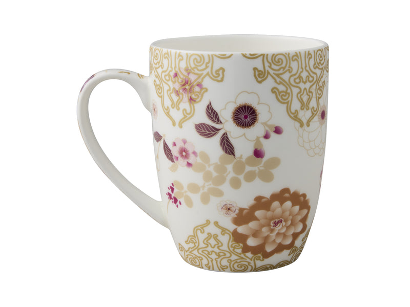 Maxwell & Williams Kimono Mug 400ml Gift Boxed - White